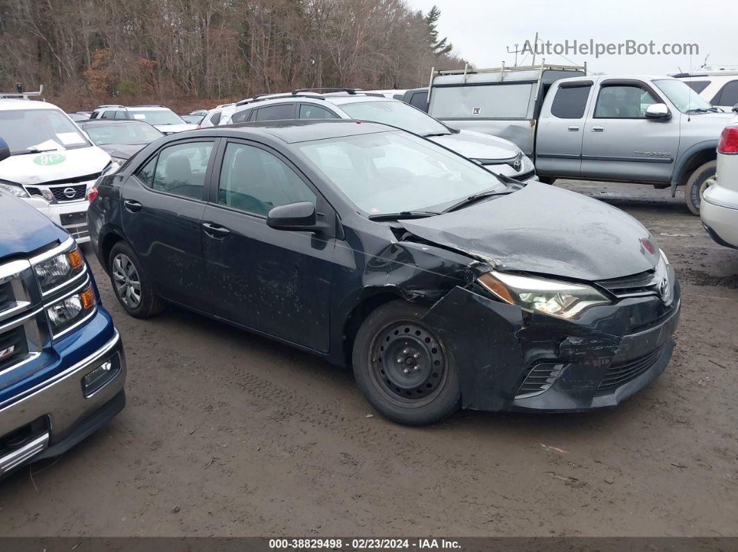 2015 Toyota Corolla Le Черный vin: 2T1BURHE0FC270815