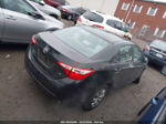 2015 Toyota Corolla Le Black vin: 2T1BURHE0FC270815