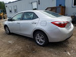 2015 Toyota Corolla L Silver vin: 2T1BURHE0FC271821