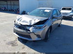 2015 Toyota Corolla Le Серый vin: 2T1BURHE0FC287212