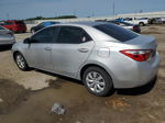 2015 Toyota Corolla L Silver vin: 2T1BURHE0FC295987