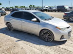 2015 Toyota Corolla L Silver vin: 2T1BURHE0FC317017