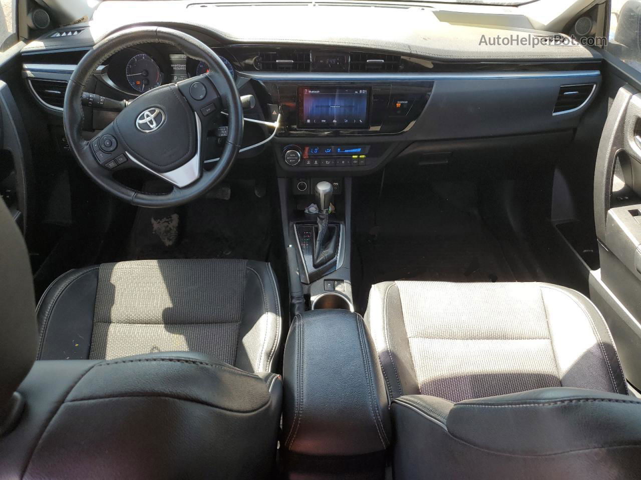 2015 Toyota Corolla L Серебряный vin: 2T1BURHE0FC317017