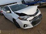 2015 Toyota Corolla L White vin: 2T1BURHE0FC336344