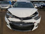 2015 Toyota Corolla L White vin: 2T1BURHE0FC336344