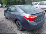 2015 Toyota Corolla S Premium Blue vin: 2T1BURHE0FC337672