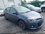 2015 Toyota Corolla S Premium Blue vin: 2T1BURHE0FC337672