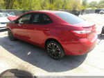 2015 Toyota Corolla S Plus Красный vin: 2T1BURHE0FC345951