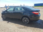 2015 Toyota Corolla L Black vin: 2T1BURHE0FC359574