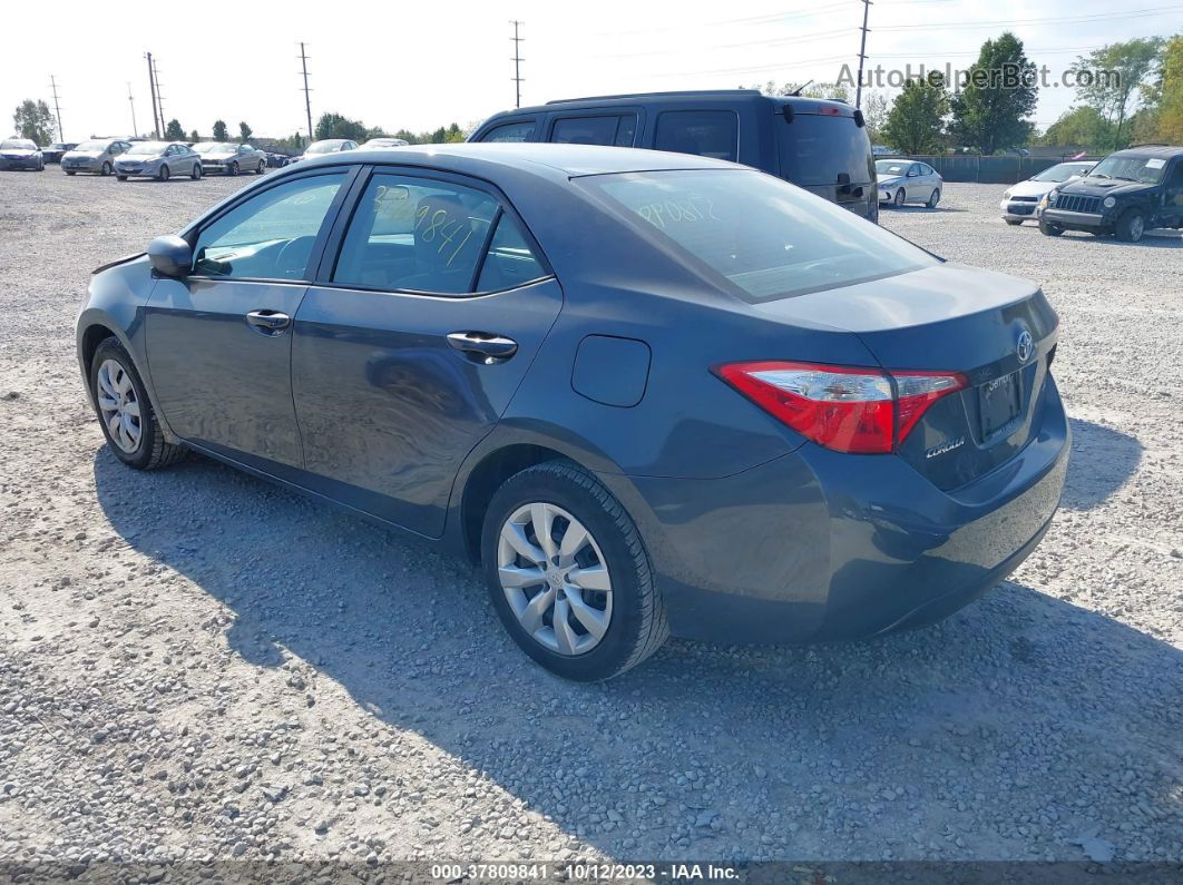 2015 Toyota Corolla L/le/s/s Plus/le Plus Blue vin: 2T1BURHE0FC361082