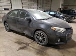 2015 Toyota Corolla L Black vin: 2T1BURHE0FC387505