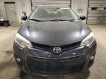 2015 Toyota Corolla L Black vin: 2T1BURHE0FC387505