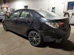 2015 Toyota Corolla L Black vin: 2T1BURHE0FC387505