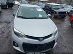 2015 Toyota Corolla S Silver vin: 2T1BURHE0FC417747