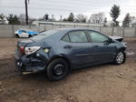 2015 Toyota Corolla L Gray vin: 2T1BURHE0FC429798