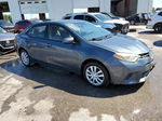 2015 Toyota Corolla L Blue vin: 2T1BURHE0FC452708