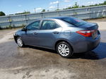 2015 Toyota Corolla L Blue vin: 2T1BURHE0FC452708