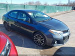 2015 Toyota Corolla S Plus Blue vin: 2T1BURHE0FC452952