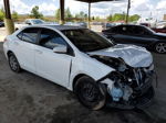 2016 Toyota Corolla L White vin: 2T1BURHE0GC488464