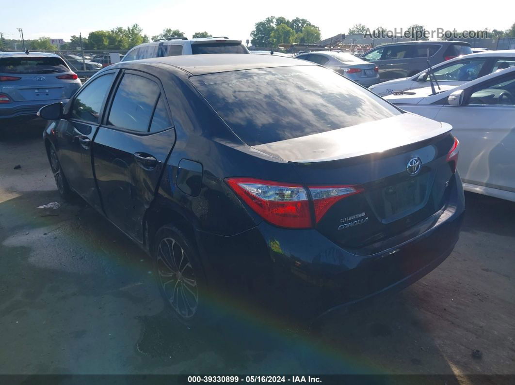 2016 Toyota Corolla S Plus Black vin: 2T1BURHE0GC499237