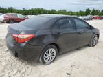 2016 Toyota Corolla L Black vin: 2T1BURHE0GC528087