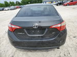 2016 Toyota Corolla L Black vin: 2T1BURHE0GC528087