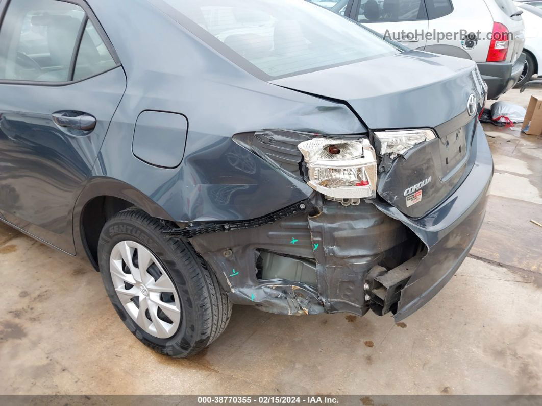 2016 Toyota Corolla L Синий vin: 2T1BURHE0GC557217