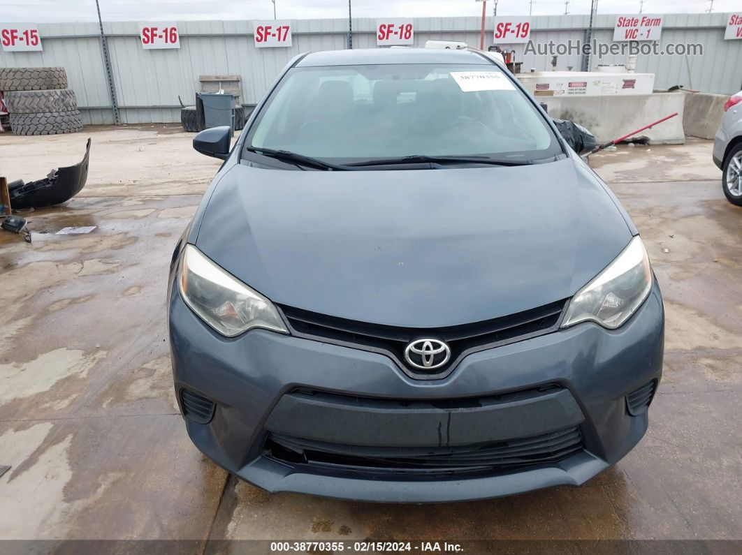 2016 Toyota Corolla L Синий vin: 2T1BURHE0GC557217