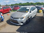 2016 Toyota Corolla Le Серебряный vin: 2T1BURHE0GC559341