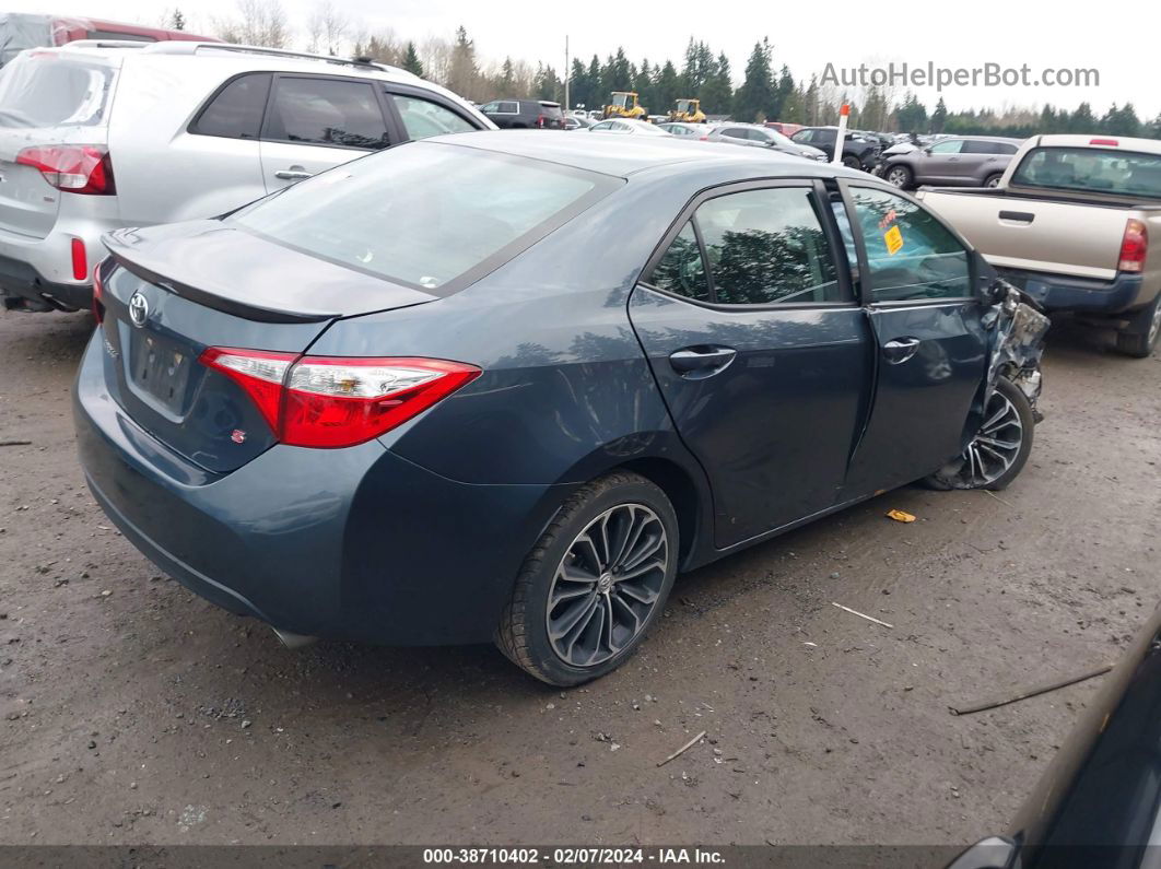 2016 Toyota Corolla S Plus Blue vin: 2T1BURHE0GC574468