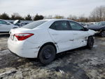 2016 Toyota Corolla L White vin: 2T1BURHE0GC574650