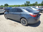 2016 Toyota Corolla L Gray vin: 2T1BURHE0GC590573