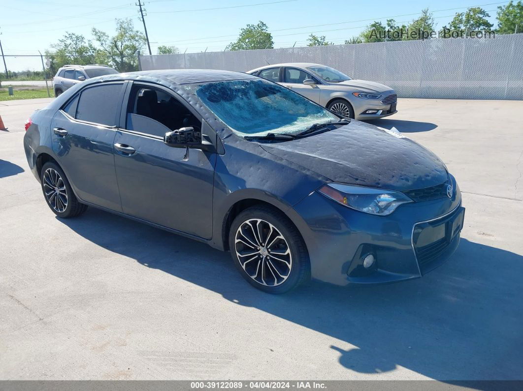 2016 Toyota Corolla S Plus Gray vin: 2T1BURHE0GC591030