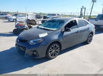 2016 Toyota Corolla S Plus Gray vin: 2T1BURHE0GC591030