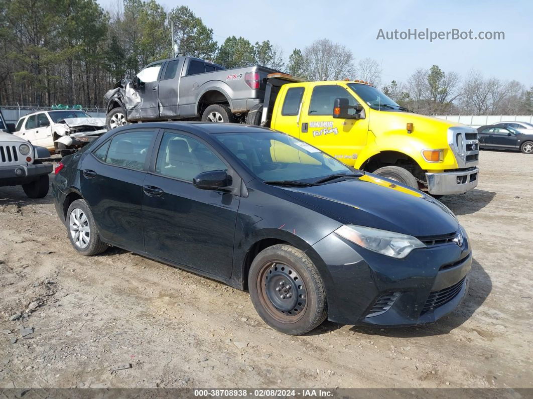 2016 Toyota Corolla Le Black vin: 2T1BURHE0GC607355