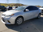 2016 Toyota Corolla L Silver vin: 2T1BURHE0GC640727