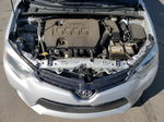 2016 Toyota Corolla L Silver vin: 2T1BURHE0GC640727