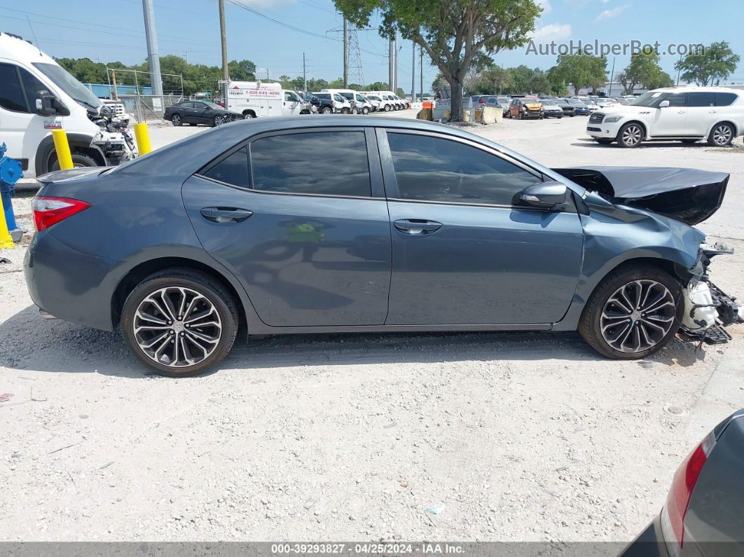 2016 Toyota Corolla S Plus Blue vin: 2T1BURHE0GC652540