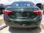 2016 Toyota Corolla L Green vin: 2T1BURHE0GC656880