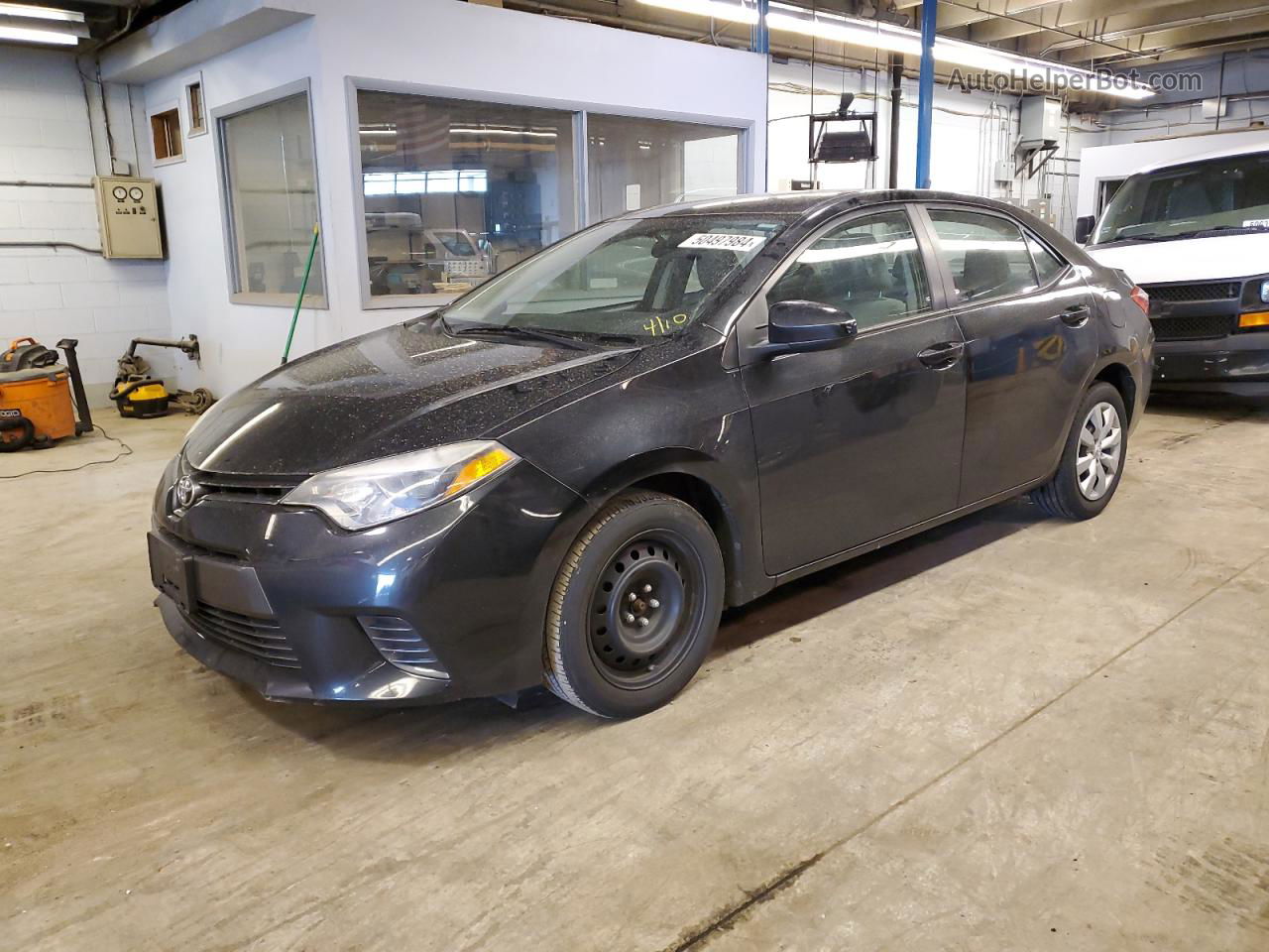 2016 Toyota Corolla L Black vin: 2T1BURHE0GC691404