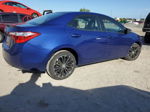 2016 Toyota Corolla L Blue vin: 2T1BURHE0GC730024