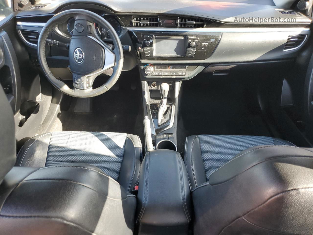 2016 Toyota Corolla L Синий vin: 2T1BURHE0GC730024