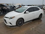 2016 Toyota Corolla L White vin: 2T1BURHE0GC741282