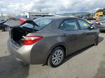 2017 Toyota Corolla L Gray vin: 2T1BURHE0HC770721