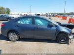 2017 Toyota Corolla Le Gray vin: 2T1BURHE0HC803751