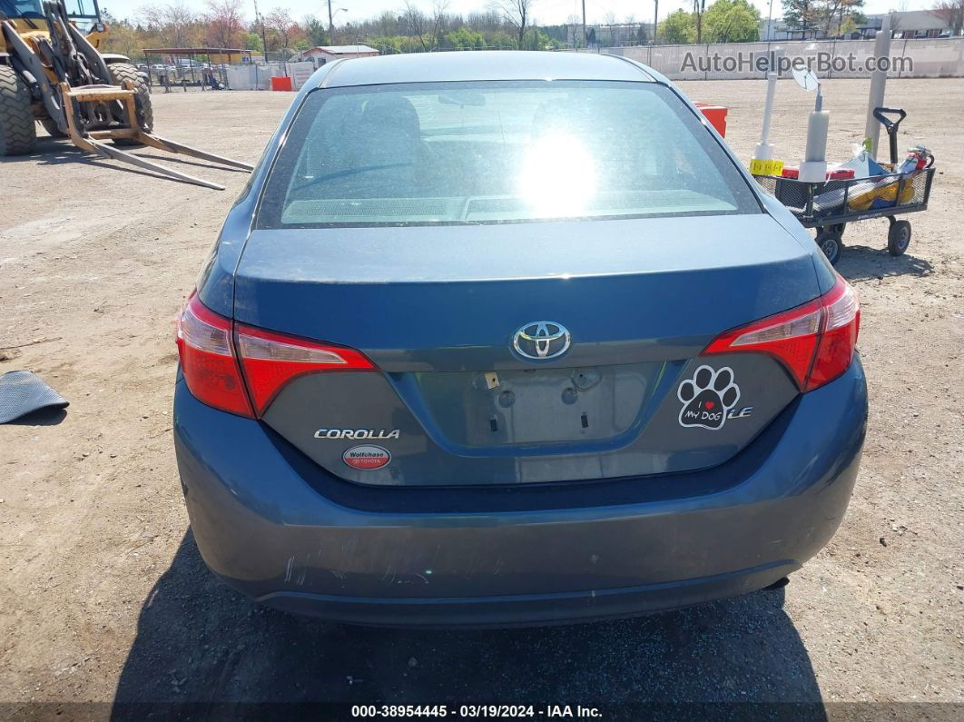 2017 Toyota Corolla Le Gray vin: 2T1BURHE0HC803751