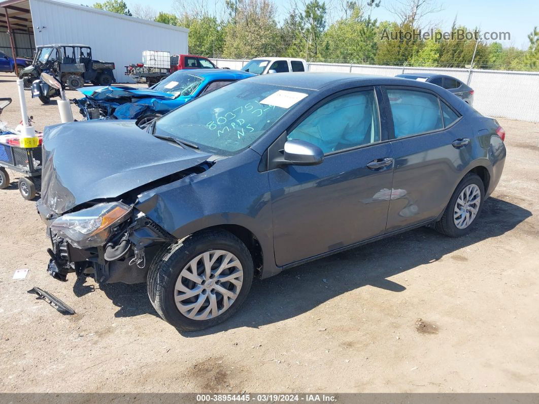 2017 Toyota Corolla Le Gray vin: 2T1BURHE0HC803751