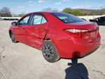 2017 Toyota Corolla L Red vin: 2T1BURHE0HC829511