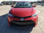 2017 Toyota Corolla L Red vin: 2T1BURHE0HC829511