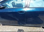 2017 Toyota Corolla Se Blue vin: 2T1BURHE0HC866493